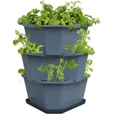 Gusta Garden Paul Potato 38 x 50 x 38 cm Blau