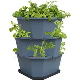 Gusta Garden Paul Potato 38 x 50 x 38 cm Blau