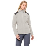 Jack Wolfskin KAMMWEG Pile FZ W Fleece-Jacke, Dove, S