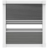 Nematek Insektenschutzplissee Nematek® Fliegengitter DUO-Plissee für Dachfenster Insektenschutz Dachfensterplissee in verschiedenen Größen