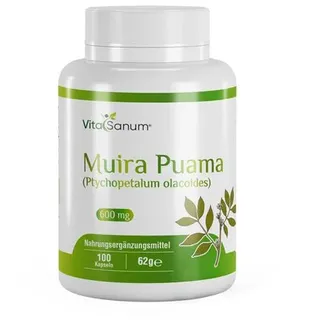 vitasanum VitaSanum® Muira Puama (Ptychopetalum olacoides) (Potenzholz) 90 St