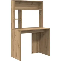 VidaXL Schreibtisch Artisan-Eiche Braun