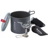 Soto Gaskocher Amicus mit New River Pot