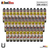 Brandschutzschaum B1 Bauschaum 36 x 750 ml Pistolenschaum Montageschaum Isolbau