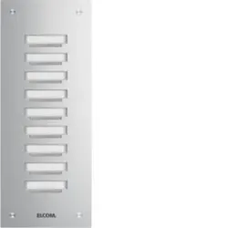 Elcom 5209280 KVM-9/1 Klingelplatte 9/1 UP ESTA