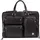 Dudu Pocket Aktentasche Leder 36 cm Laptopfach schwarz