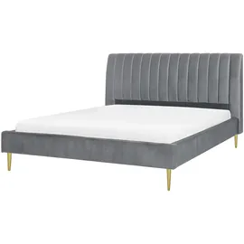 Beliani Marville 180 x 200 cm Grau