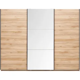 mömax Schwebetürenschrank Rabina 270 x 210 x 60 cm Braun