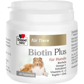 Doppelherz für Tiere Biotin Plus für Hunde 60 Tabletten