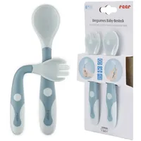 Reer Kinderbesteck-Set biegsam blau, 2-tlg. (23033)