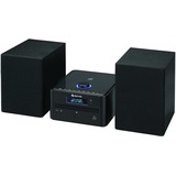 Denver MDA-270 DAB+ und FM Radio, CD Player, Stereoanlage 2X 50W, Musikanlage mit AUX, Bluetooth, USB, mit Fernsteuerung, Schwarz