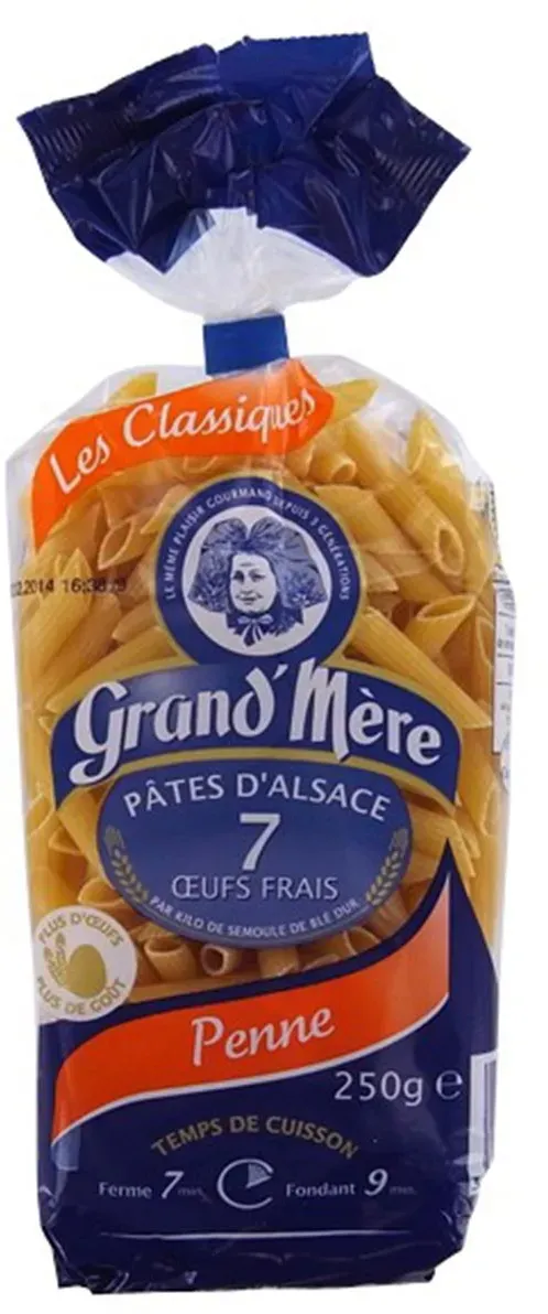 Grand' Mère Eiernudeln aus dem Elsaß Penne   250 Gr.