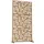 casa.pro Balkonverkleidung 180 x 90 cm Braun Stahl