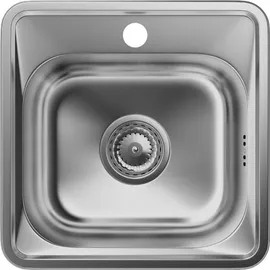 GRANITAN Turi 38 x 38 x 14,6 cm Silber