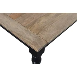 Main Möbel Esstisch 200x100cm 'Mumbai' Mango natur & schwarz
