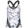 LASCANA Funktionsshirt Marble Schwarz/Weiß 32/34