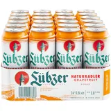 Lübzer Grapefruit 2,0 % vol 0,5 Liter Dose, 24er Pack