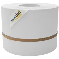 zaunzu® Sichtschutzstreifen 35 m Weiß PP 1 St.