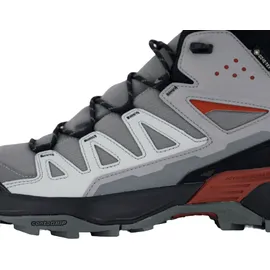 Salomon X Ultra 360 Mid GTX Herren Pewter/Black/Burnt Henna 41 1/3