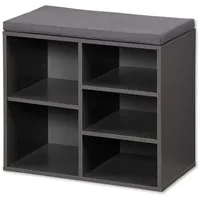 KESPER Schuhschrank mit Sitzkissen, Material: Faserplatte, Maße: B51,5 x