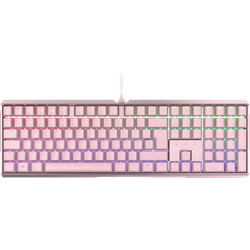 CHERRY MX 3.0S RGB, Gaming Tastatur, Mechanisch, Cherry Blue, kabelgebunden, Rosa