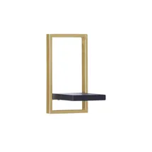 GUTMANN FACTORY Wandregal 20 x 20 x 35 cm Schwarz
