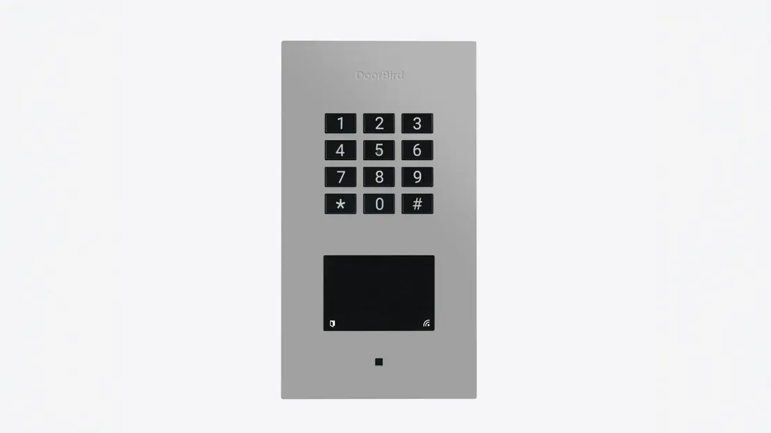 DoorBird A1121 Unterputz IP Zutrittskontrollsystem Weißaluminium, Edelstahl, pulverbeschichtet, seidenmatt