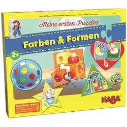 HABA 304477 Meine ersten Puzzles – Farben & Formen