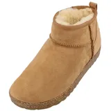HAFLINGER Hüttenschuhe Braun 38