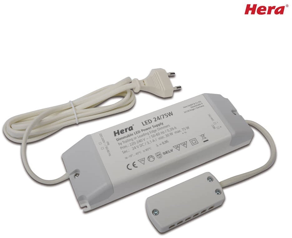 Hera LED Trafo 24V, 75W, IP20, dimmbar HE-20604001931