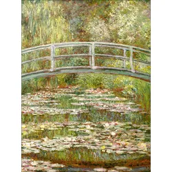 Keilrahmenbild MONET BRIDGE - bunt