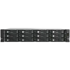 QNAP TL-R1200PES-RP Leergehäuse Schwarz