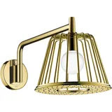 Hansgrohe Axor Nendo LampShower 1jet mit Brausearm polished gold optic