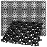BigDean Rasengitter Paddockplatte 50 x 50 cm schwarz