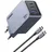 UGREEN Nexode Pro 100W 3-Port GaN Fast Charger Set EU Wall Universal, Gray