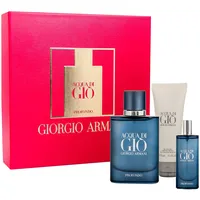 Giorgio Armani, Pflege-Set, Acqua di Gio Profondo für Herren, Parfum und Gel Douche