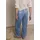 street one studio Mid Waist Wide Leg Jeans, im Loose Fit light Blue wash, 30 - 30W / 30L