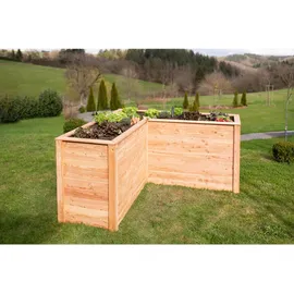 Westmann Hochbeet Klassik L 170,5 x 170,5 x 84 cm Natur