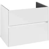 Villeroy & Boch Waschbeckenunterschrank 2 Schubladen 47,2 x 60,9 x 76,1 cm Weiß