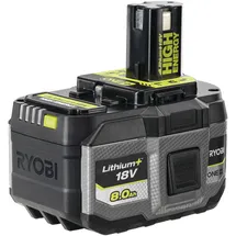 RYOBI ONE+ Akku 18Volt 8Ah Lithium+ RB1880T (18 V, 8 Ah)