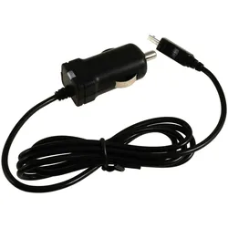 Powery KfZ-Ladekabel mit integr. TMC-Antenne 12-24V für Navigon 70 Plus Live mit Mini-USB