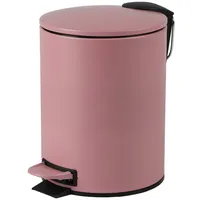 URBAN LIVING 3 Liter Tret-Mülleimer Kosmetikeimer Tretmülleimer 44027 altrosa