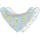 Lässig Baby Lätzchen Halstuch Dreieckstücher Set 2 Stk. Bio-Baumwolle Druckknopf wendbar/Baby Bandana Happy Fruits Lemon