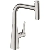 Hansgrohe Metris Select M71 240 Edelstahl Finish 14857800