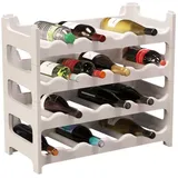 ARTECSIS Weinregal 24 Flaschen 0 x 0 x 0 cm Weiß