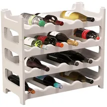 ARTECSIS Weinregal 24 Flaschen 0 x 0 x 0 cm Weiß