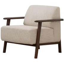 JVmoebel Sessel 85 x 75 x 75 cm Beige
