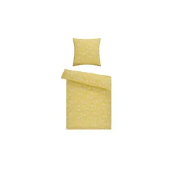 como Satin Bettwäsche  Cottage Blush , gelb , Maße (cm): B: 135