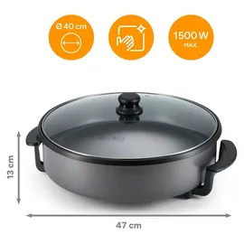 First Austria Elektrische Multipfanne 6,5L Ø40 cm