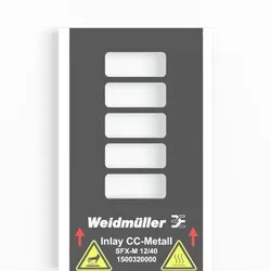 WEIDMÜLLER Inlay INLAY SFX-M 12/40